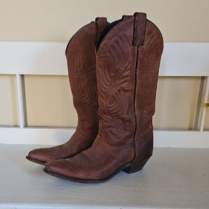 Code West Womens Brown Western Cowgirl Boots
